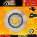 high performance brake disc for GeneralMotors 55015 15622781 15679711manufacturer disc brake ventilated brake rotor